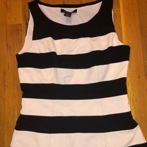 White House | Black market Stripe tank